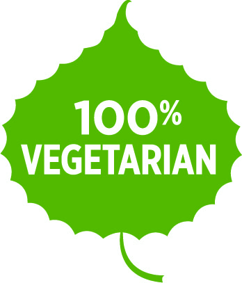 100 Percent Vegetarian Logo